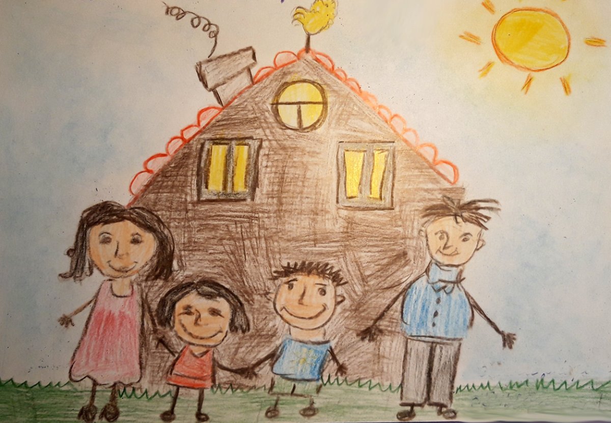 Фон для презентации семья и семейные ценности для детей