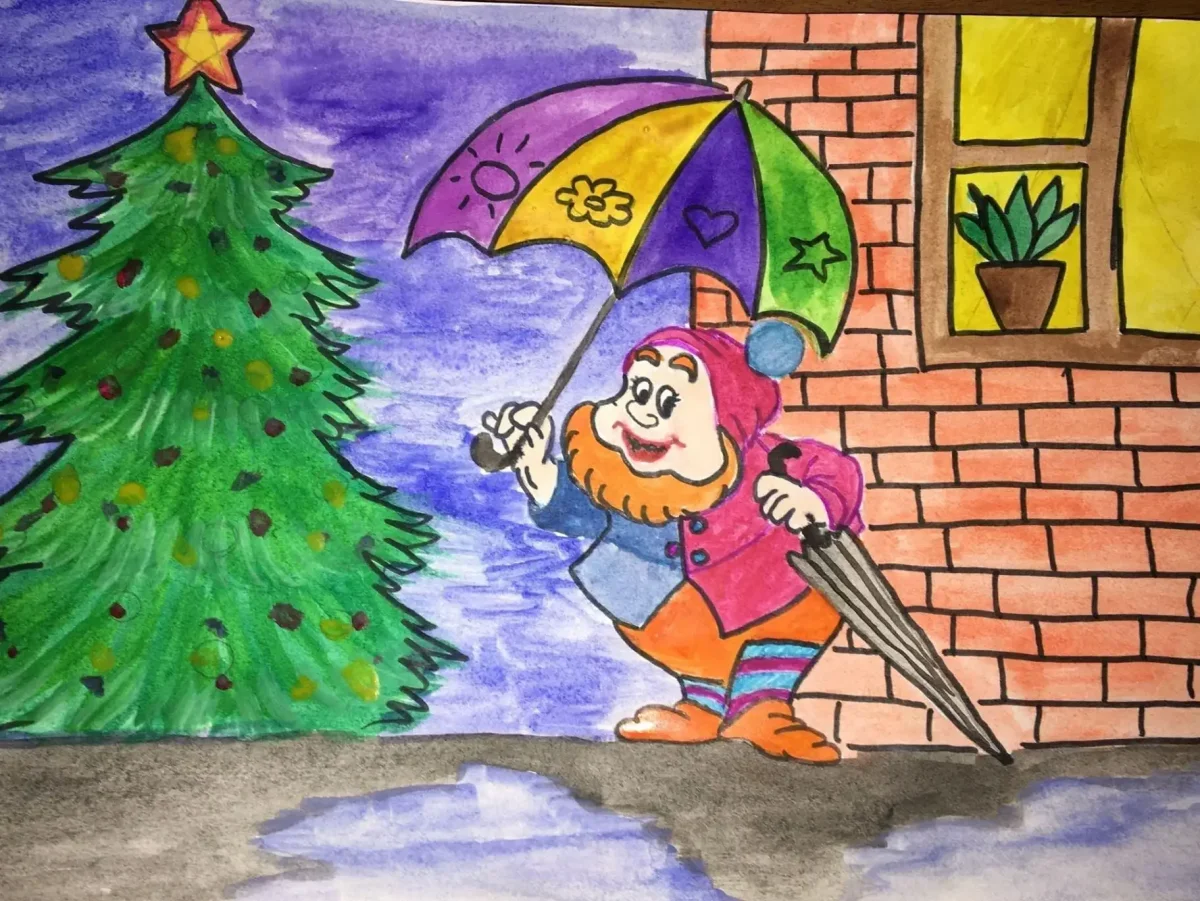 Снежная Королева мультфильм Оле Лукойе