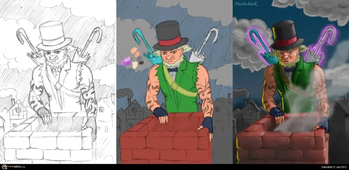 Сказки Андерсена Оле Лукойе