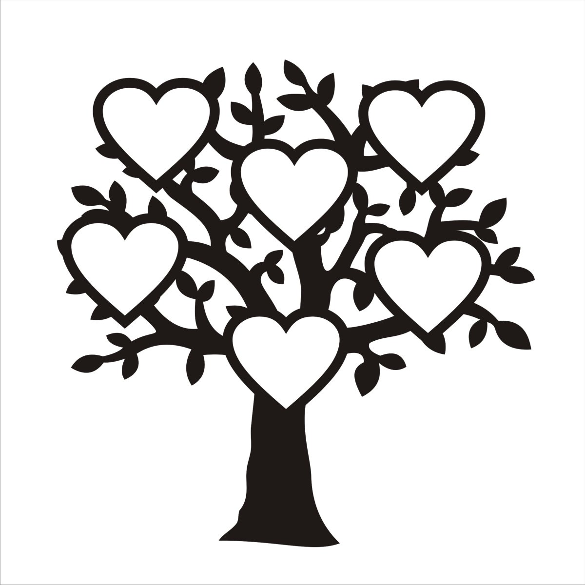 Генеалогическое дерево черно белое