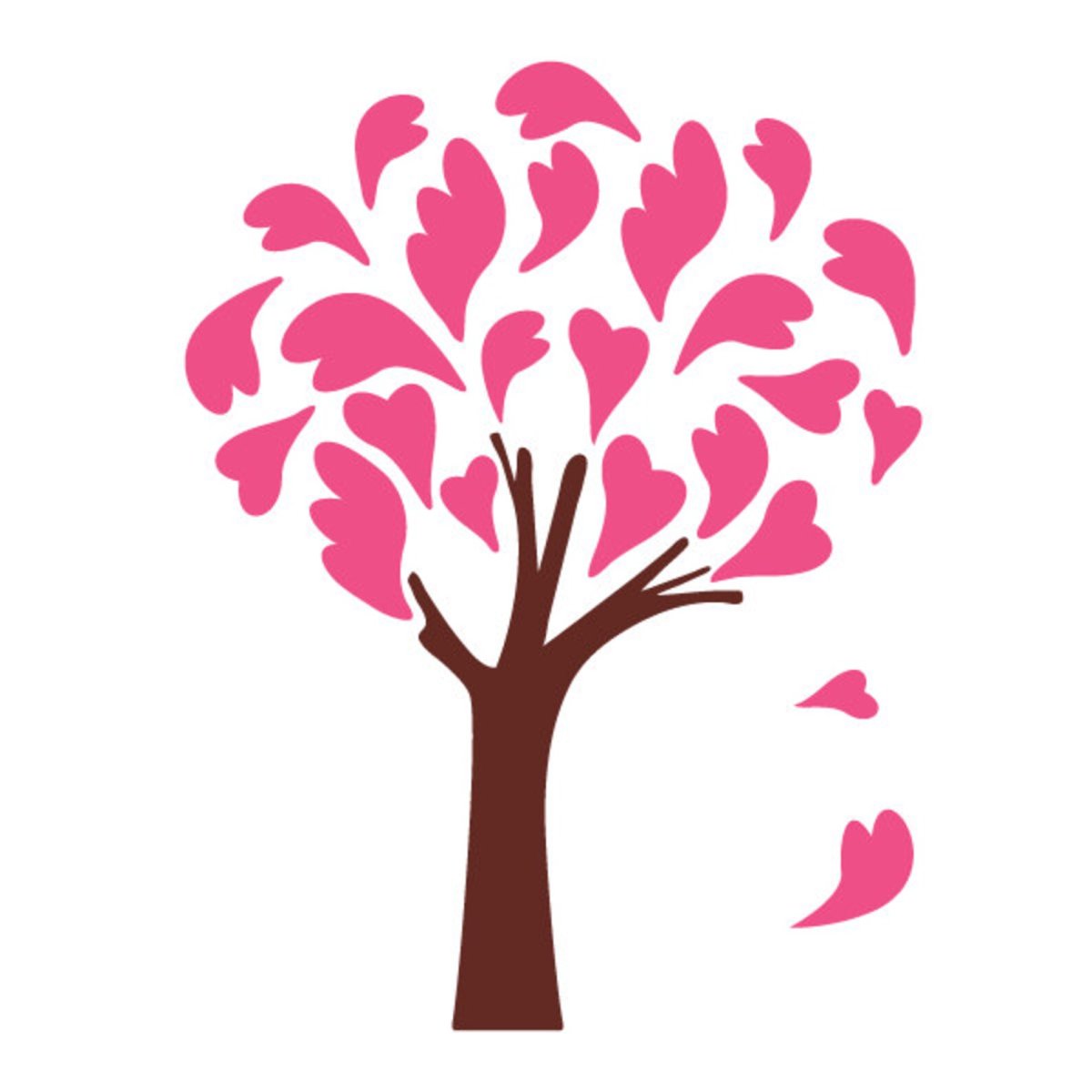 Трафарет дерево для торта