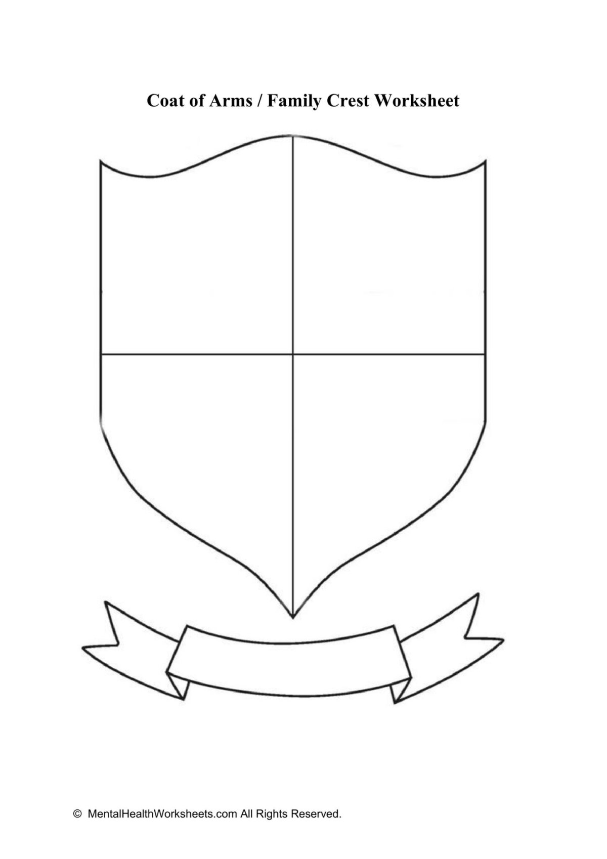 Семейный герб шаблоны