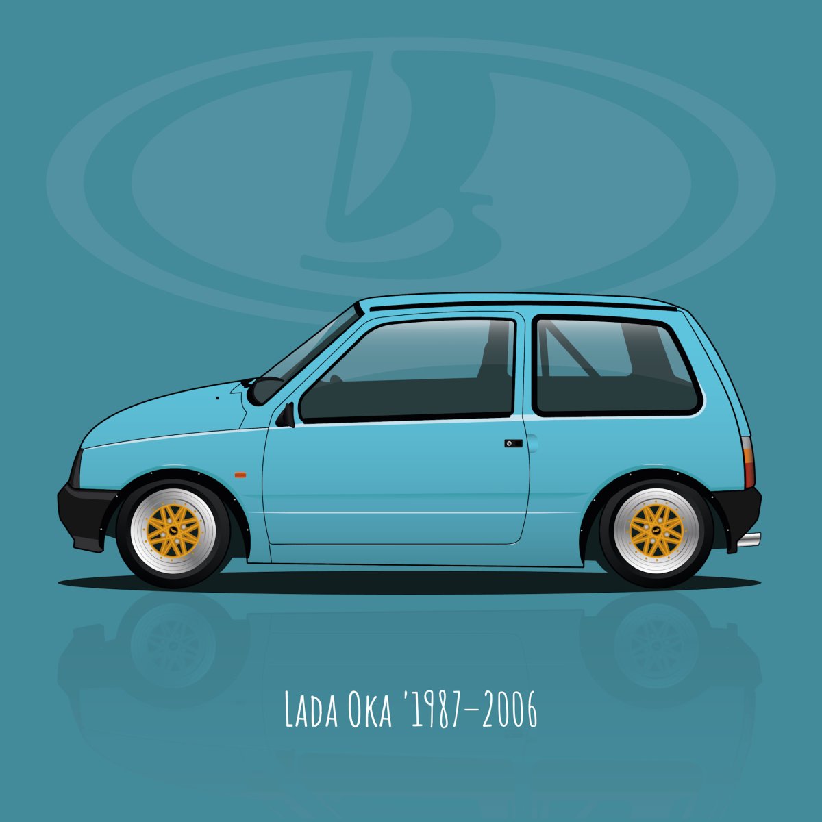 ВАЗ 1111 Ока рисунок