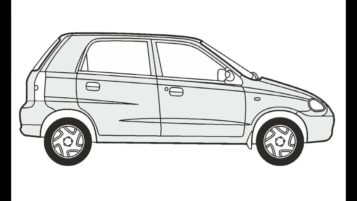 ВАЗ 1111 Ока 3d model