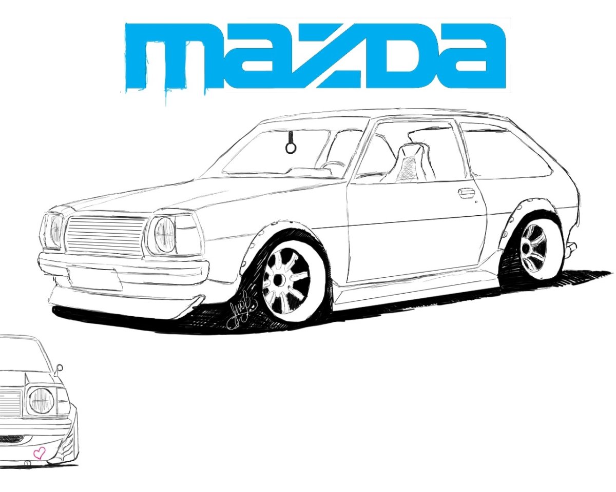 Машина вид спереди рисунок