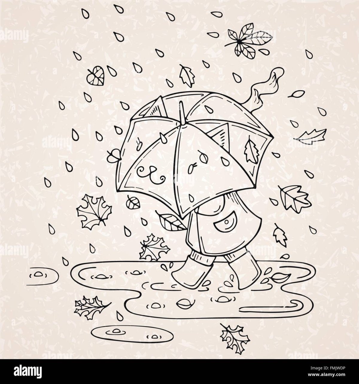 Раскраски осень для детей 5-6 лет