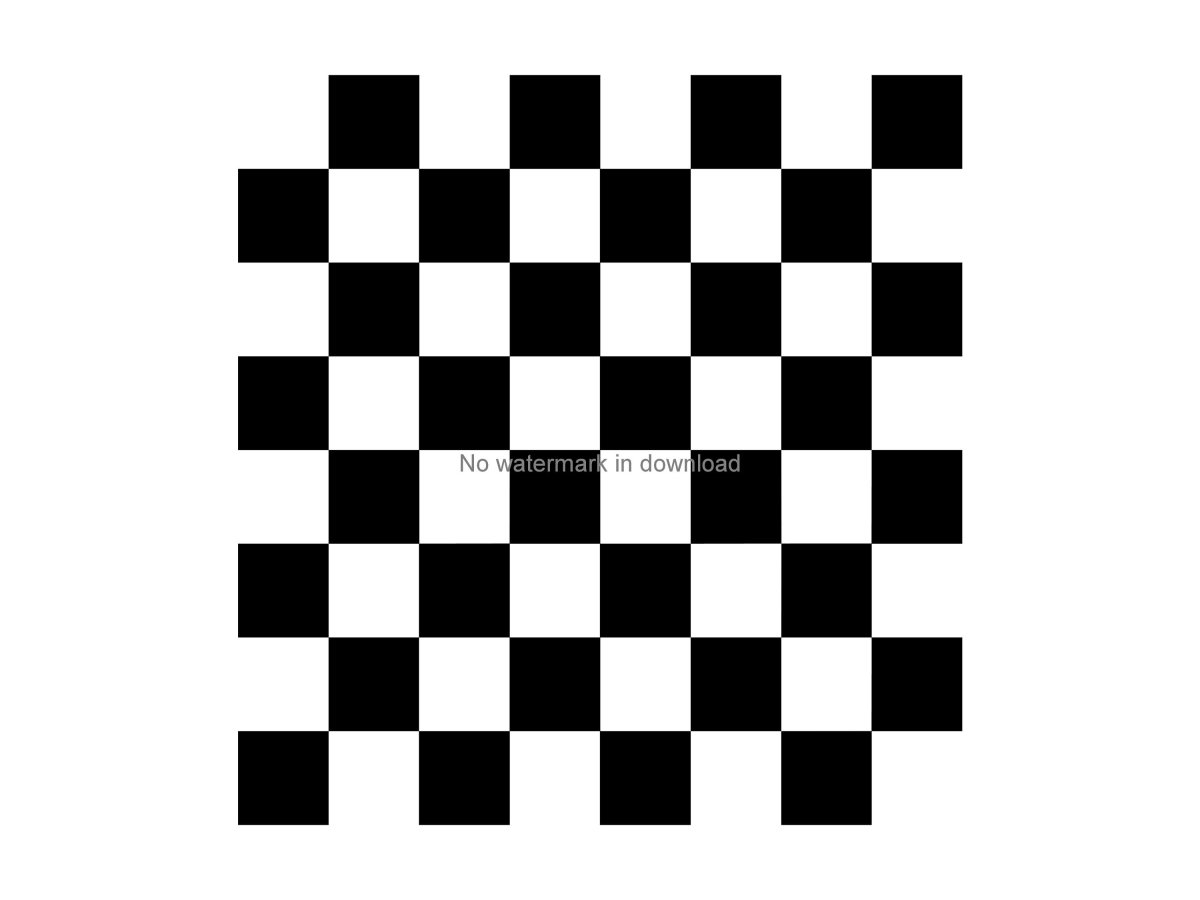 Шахматное поле раскраска для печати