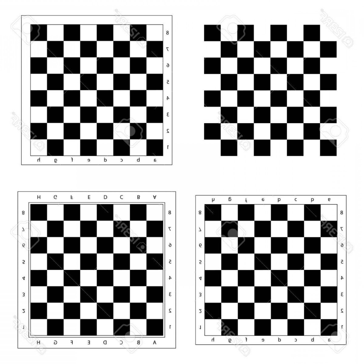 Поле для шашек