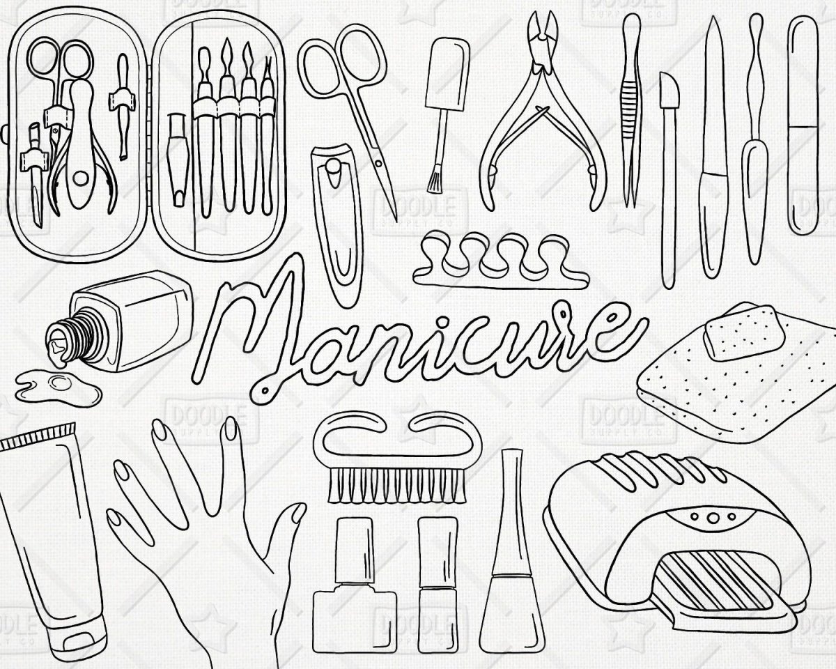 Рисунок парикмахера легкий