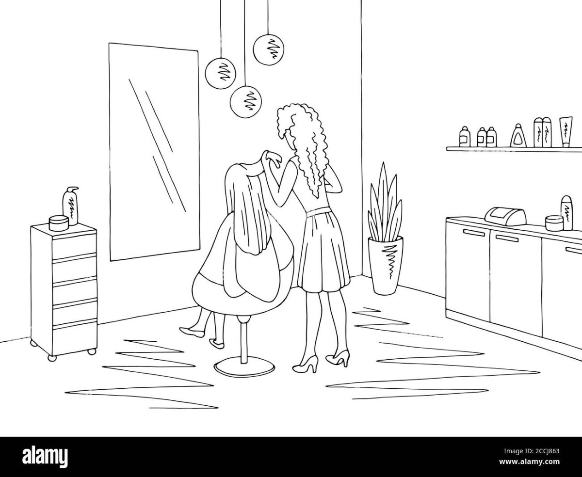 Элементы для парикмахерсок