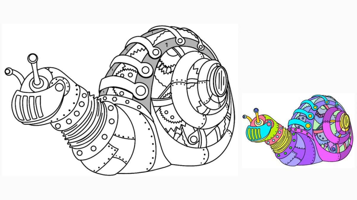 Улитки линером