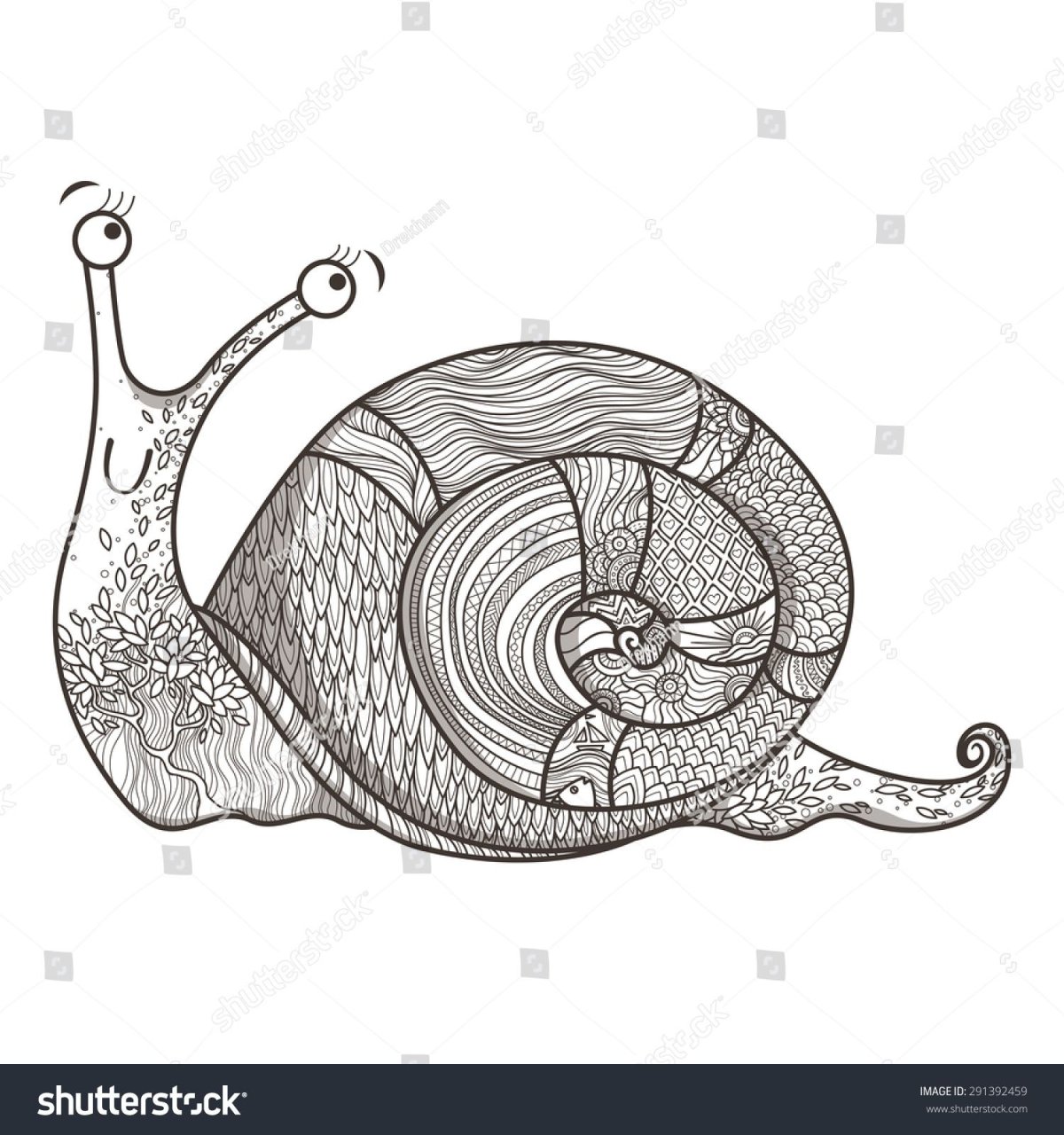 Психоделические раскраски с мухоморами антистресс