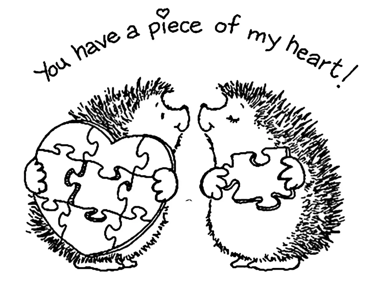 Ежик в лесу раскраска для детей