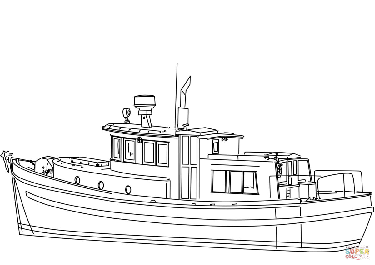 Водный транспорт картинки для детей черно белые