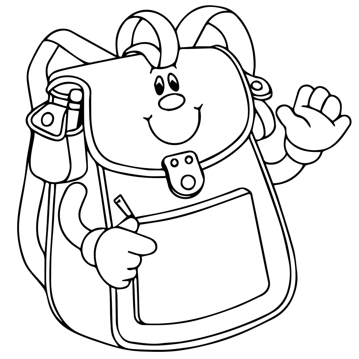 Сумочка раскраска для девочек