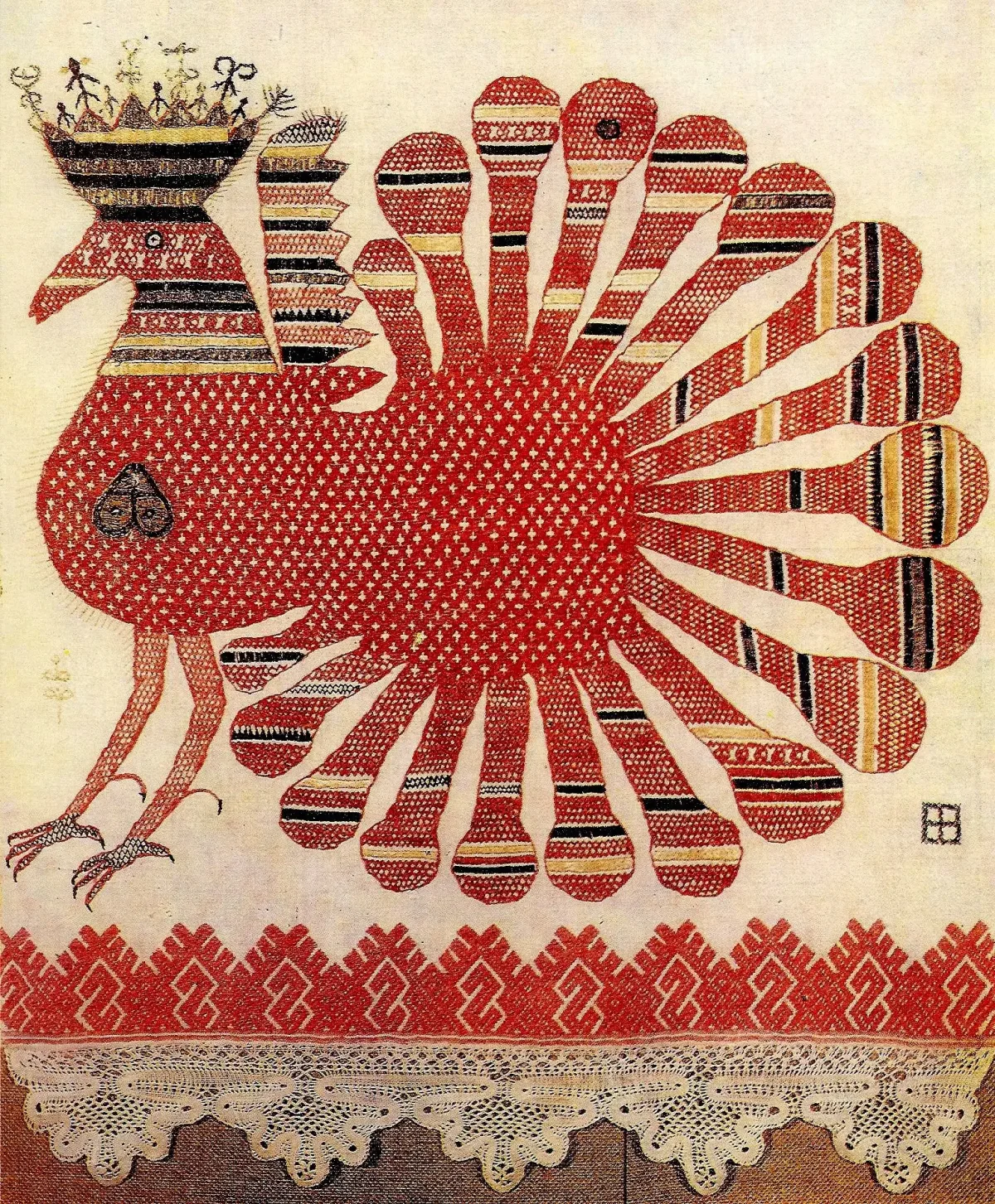 Птицы в декоративно-прикладном искусстве