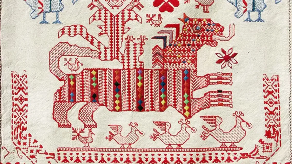 Народная вышивка Батаршина