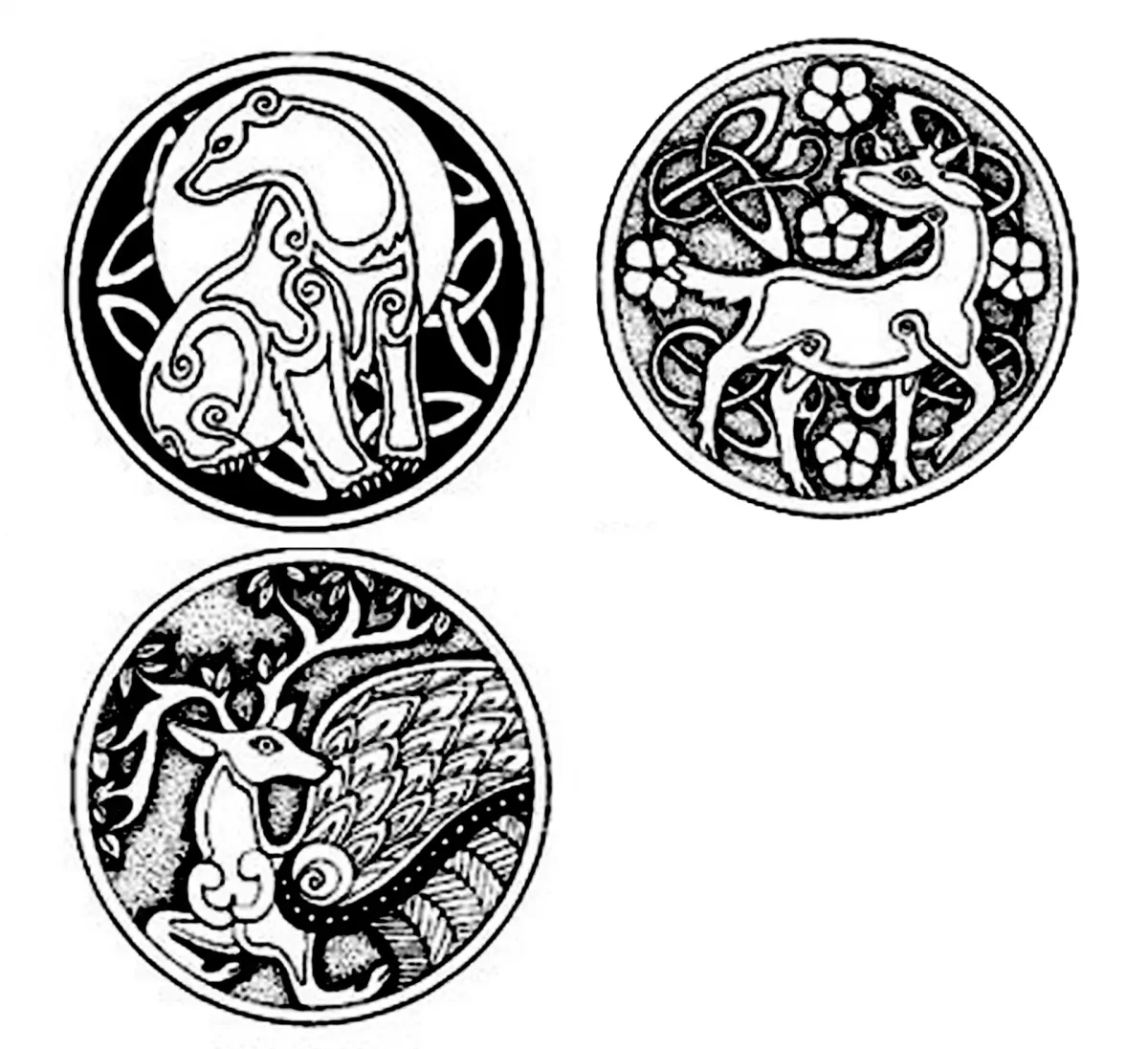 Славянский зооморфный орнамент