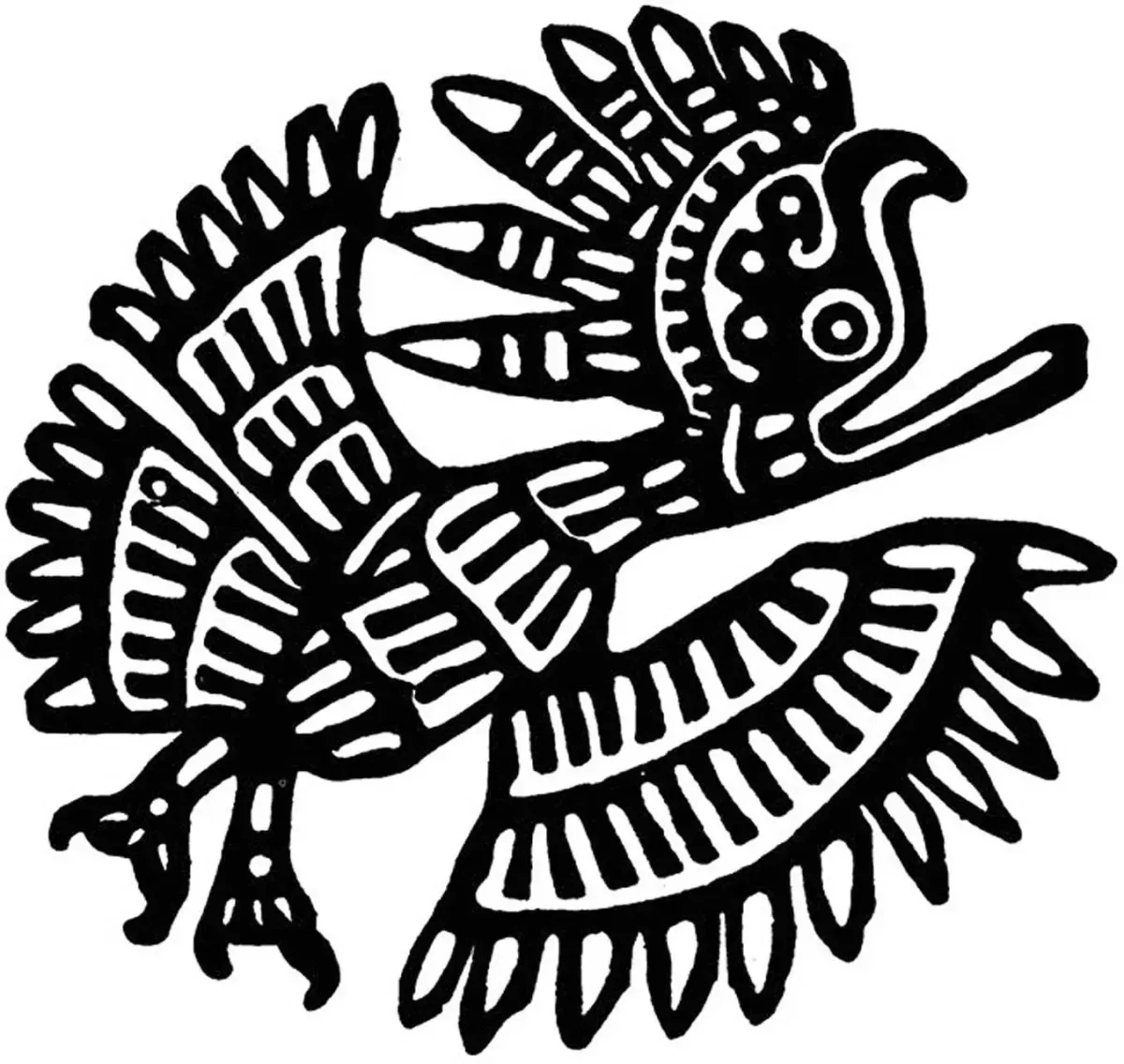 Этнические узоры индейцев ацтеков