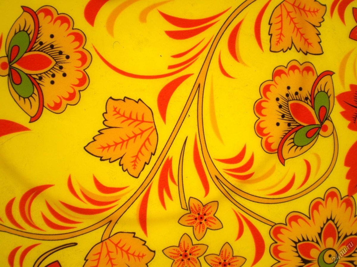 Хохломская роспись ленточный