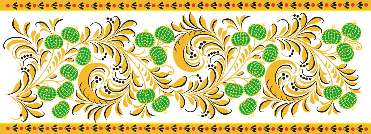 Хохломская роспись фоновая роспись