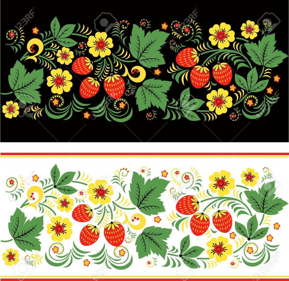 Хохломская роспись Рыжик