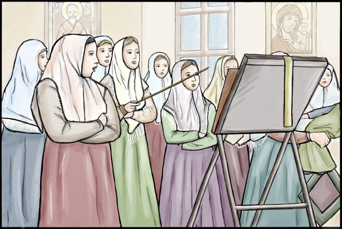 Регент клирос певчие