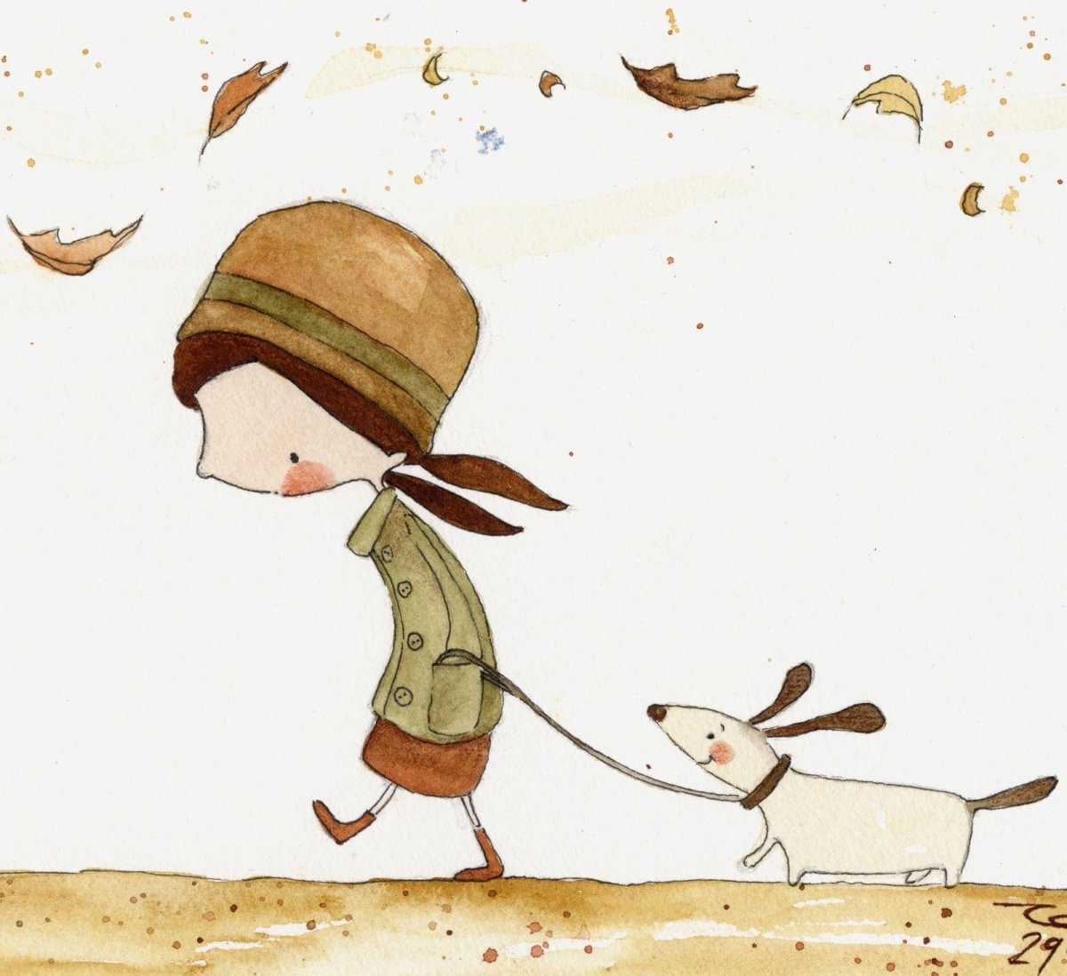 Добрые иллюстрации от Дианы Лапшиной