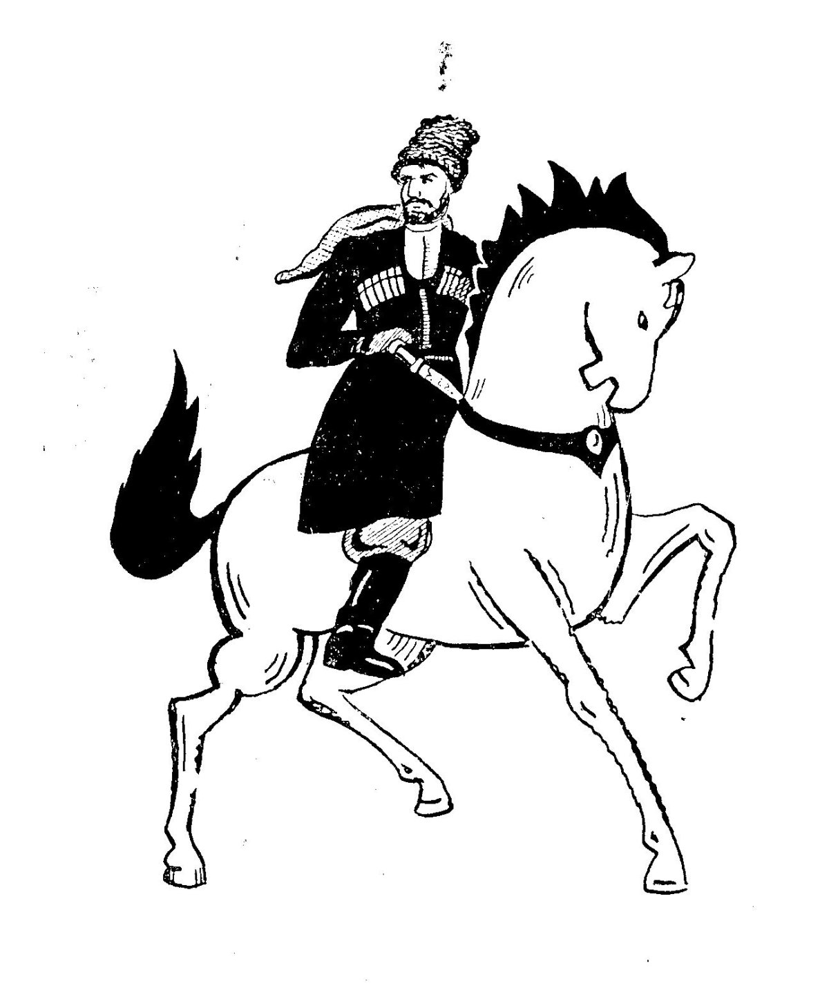 Раскраска казачество