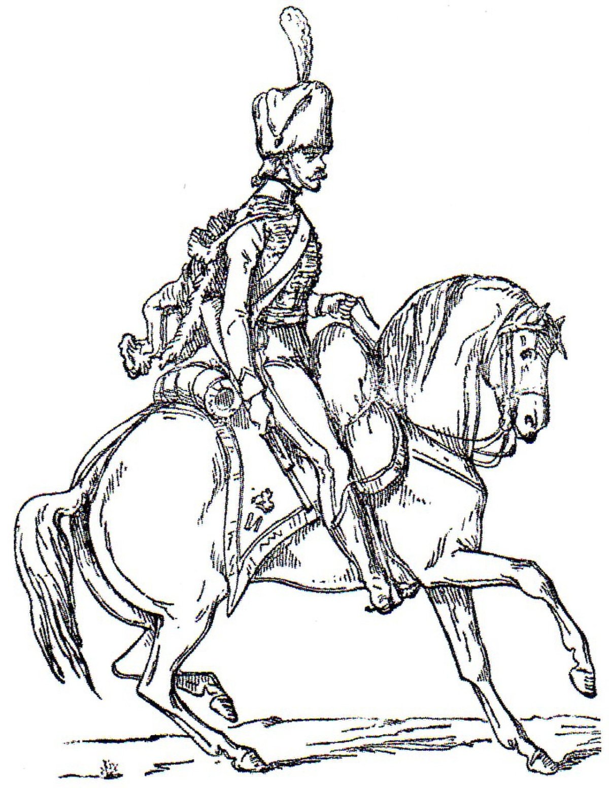 Раскраска 1812