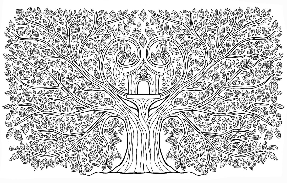 Мандала Древо рода