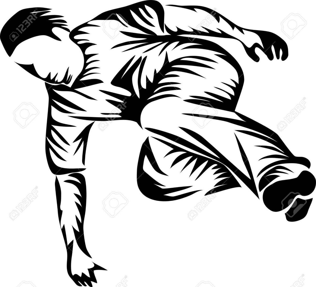 Вектор Speed Vault Parkour