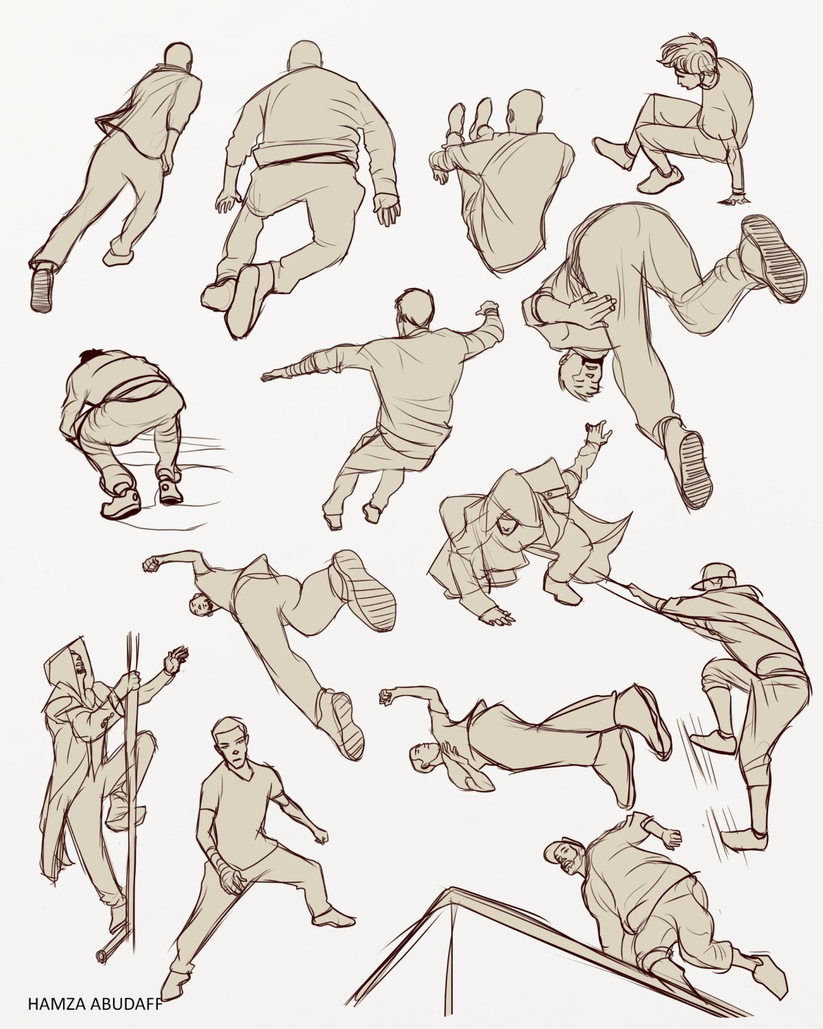 Элементы паркура