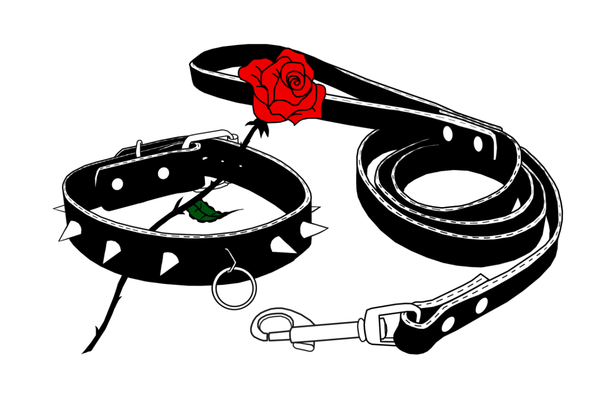 Ошейник шипы мультяшный