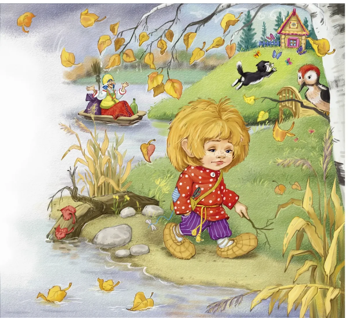 Иллюстрации Натальи Башлыковой дети