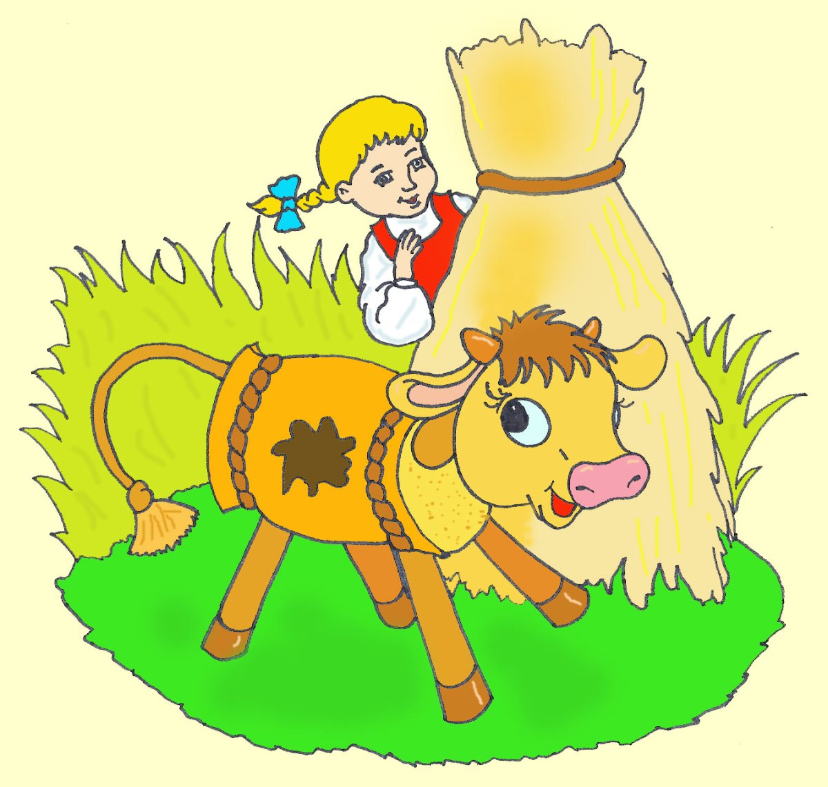 Сказки. Бычок - смоляной бочок