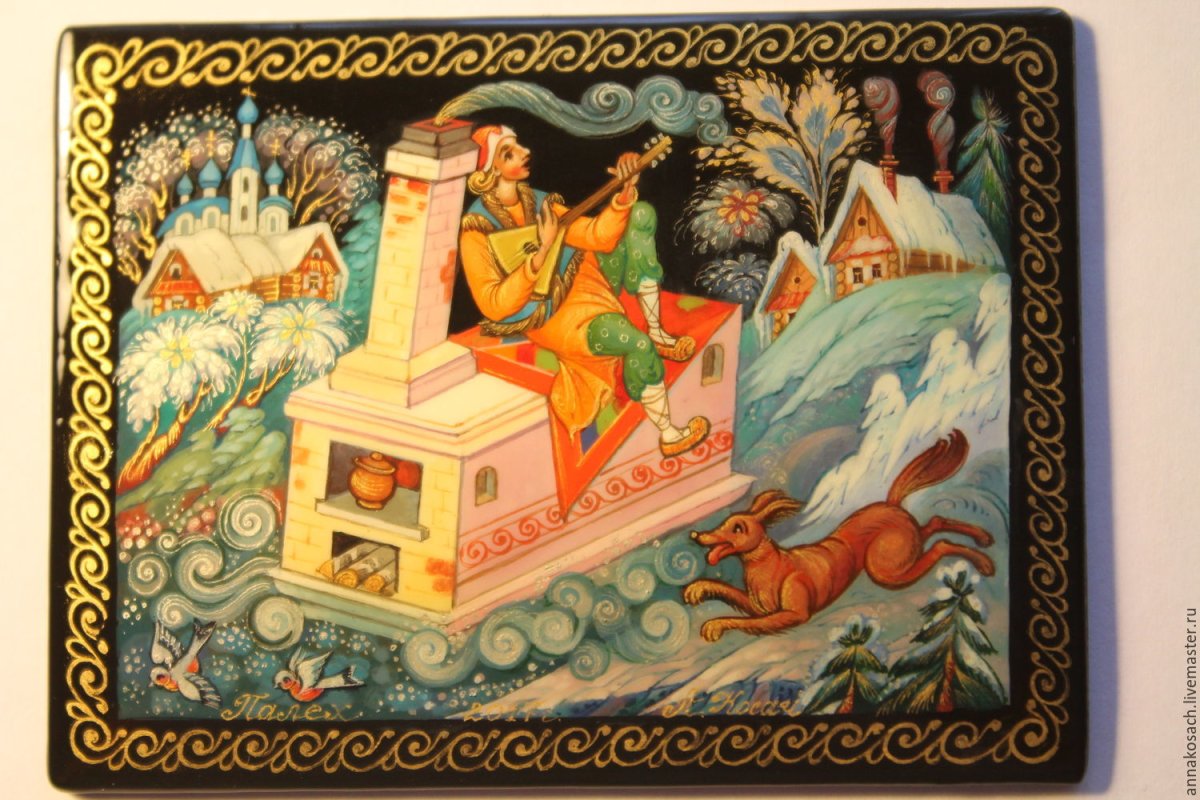 Палехская лаковая живопись