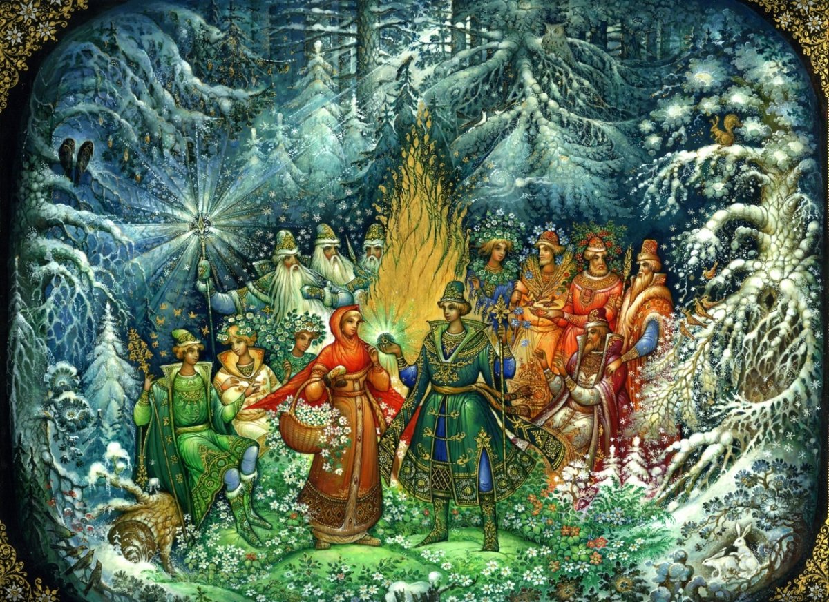 Палехская роспись