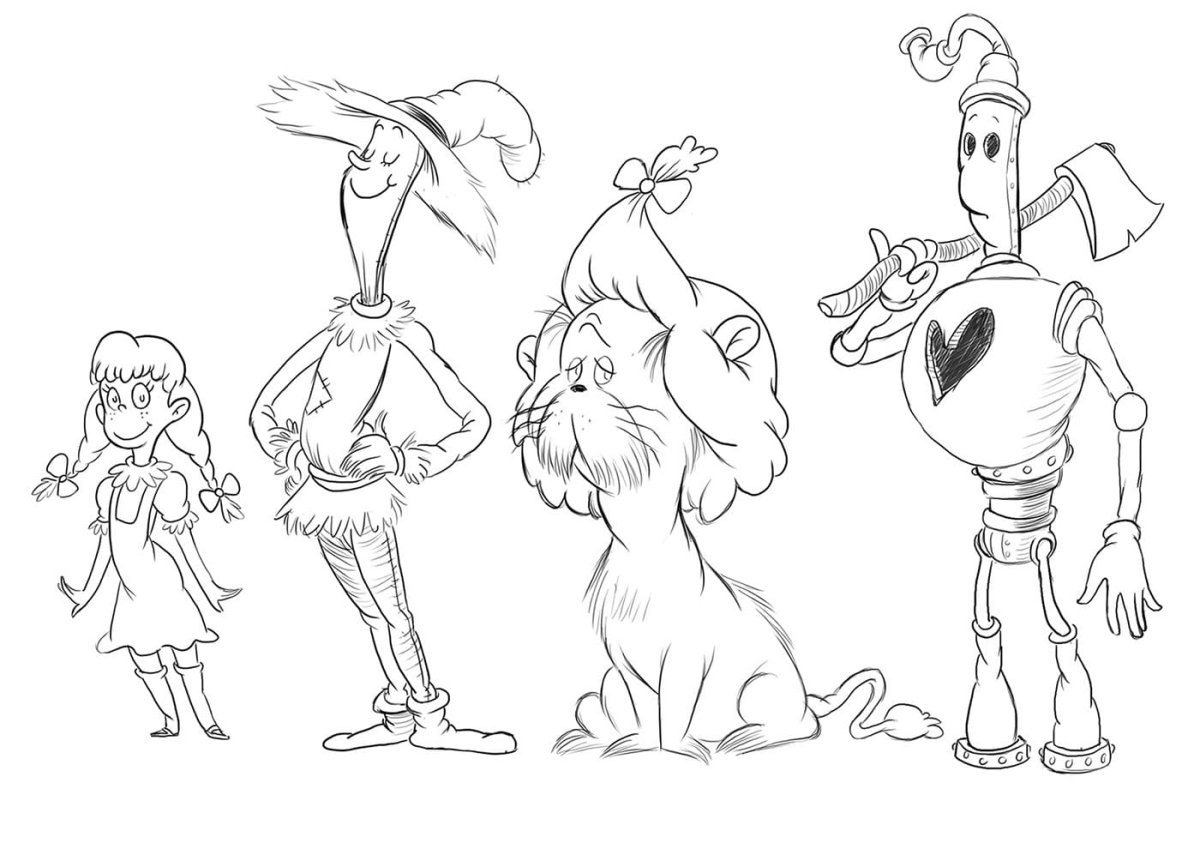Волшебник изумрудного города раскраска Элли и Тотошка