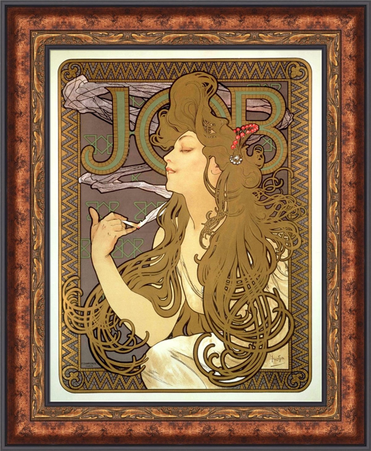 Альфонс Муха job cigarettes