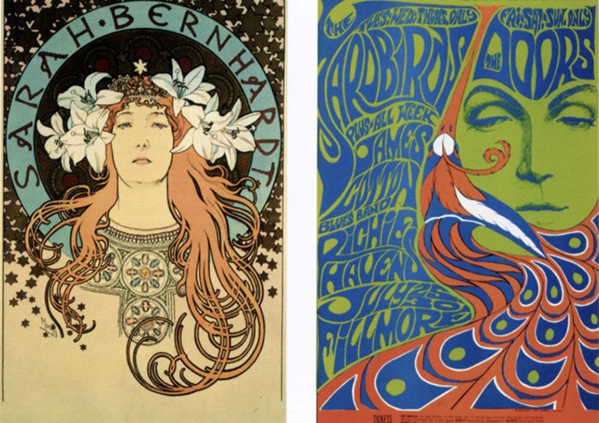 Модерн в графическом дизайне