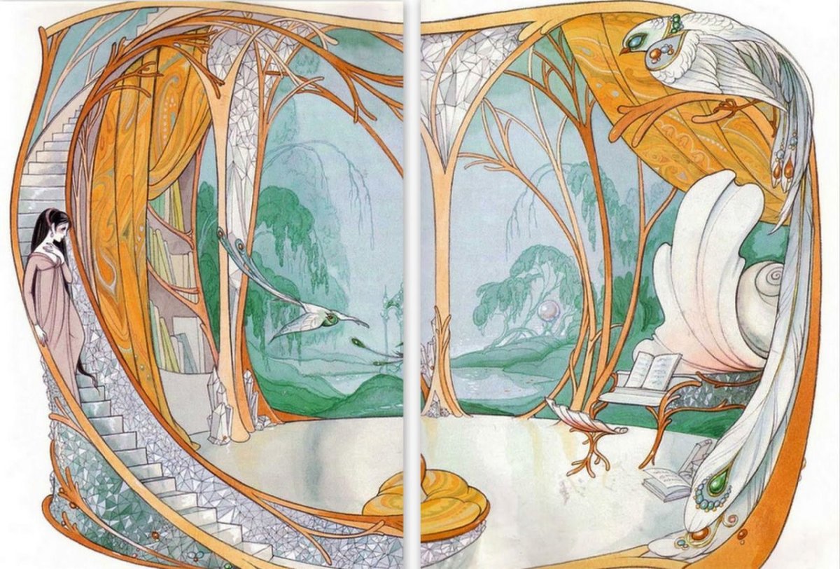 Hilary Knight "красавица и чудовище"