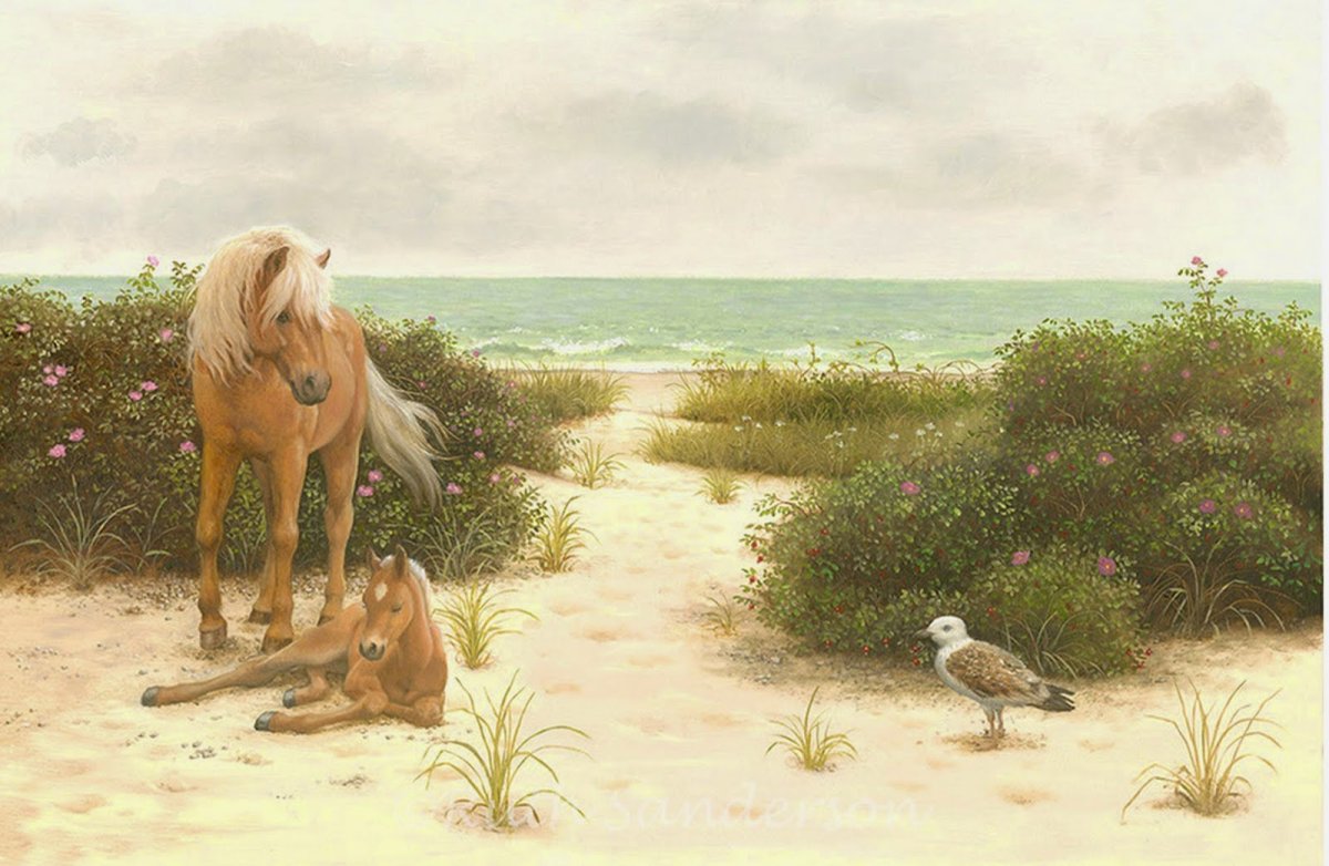 Рут Сандерсон картины море