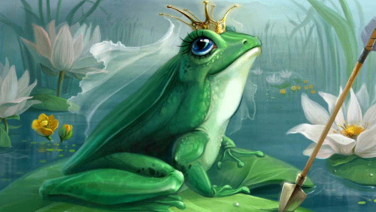 Встреча Ивана царевича с лягушкой