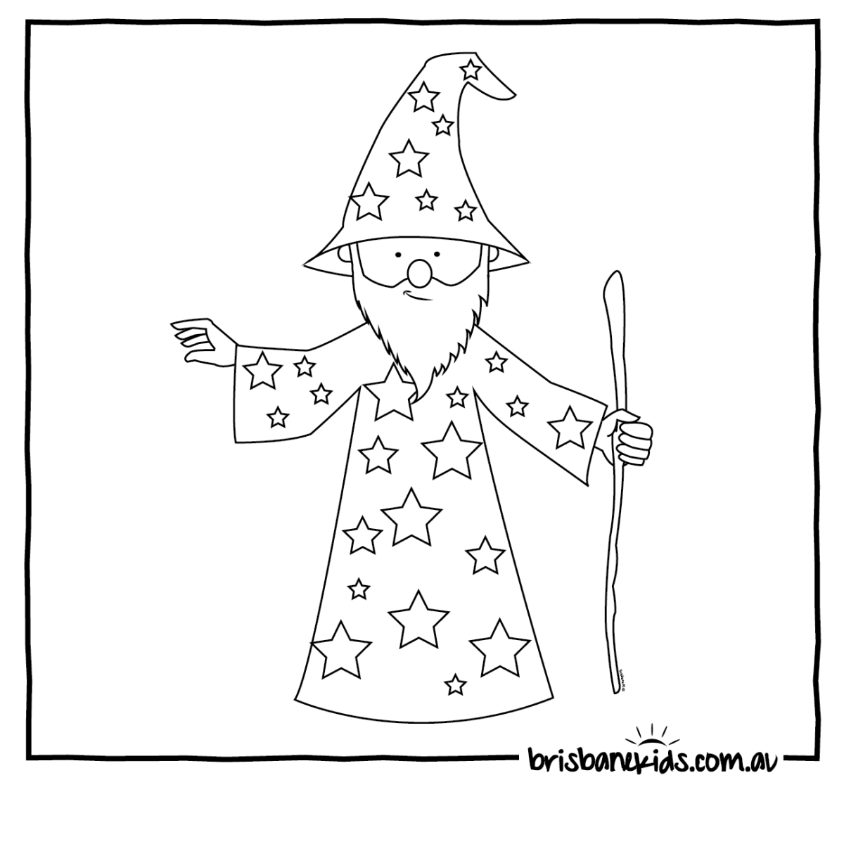 Злая волшебница раскраска