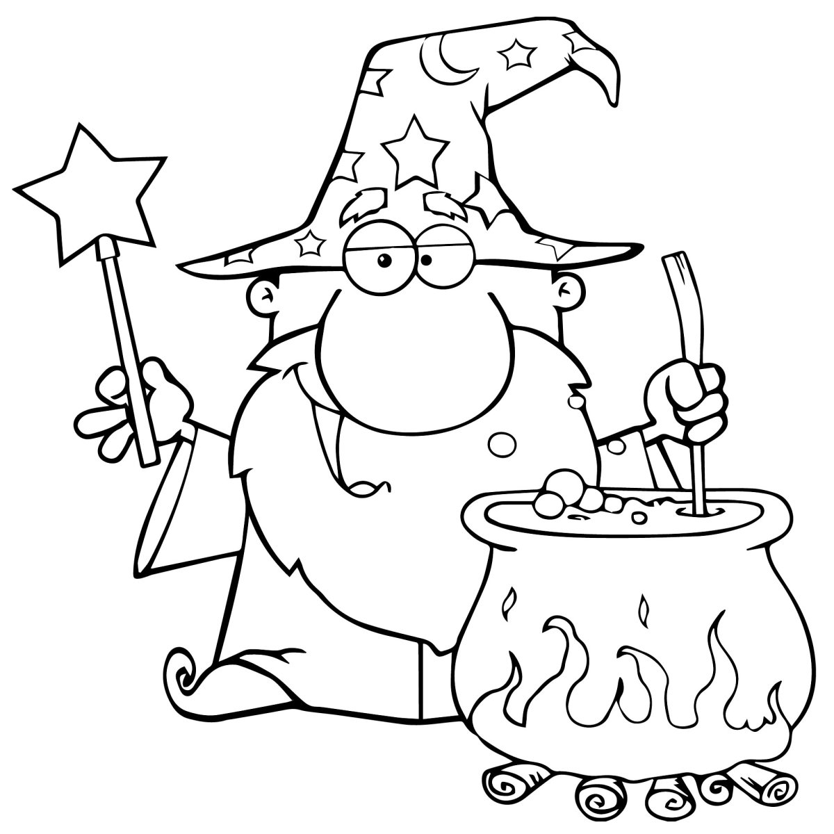 Фея Карабос раскраска