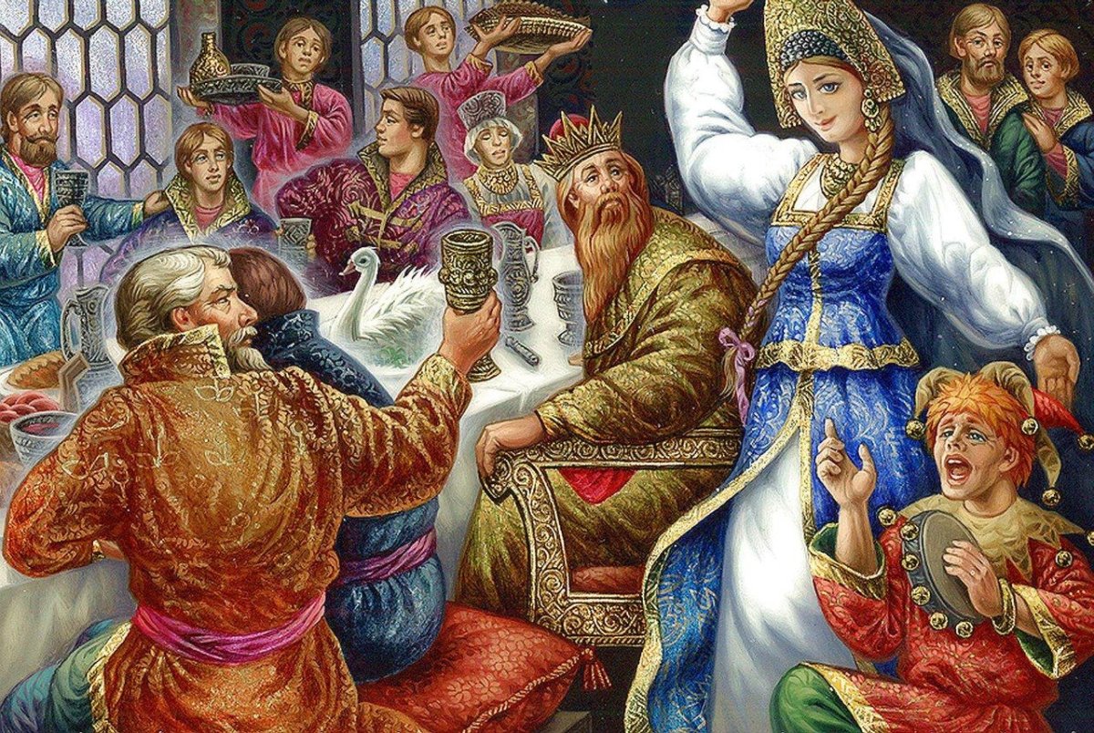 Иван Билибин царица Милитриса