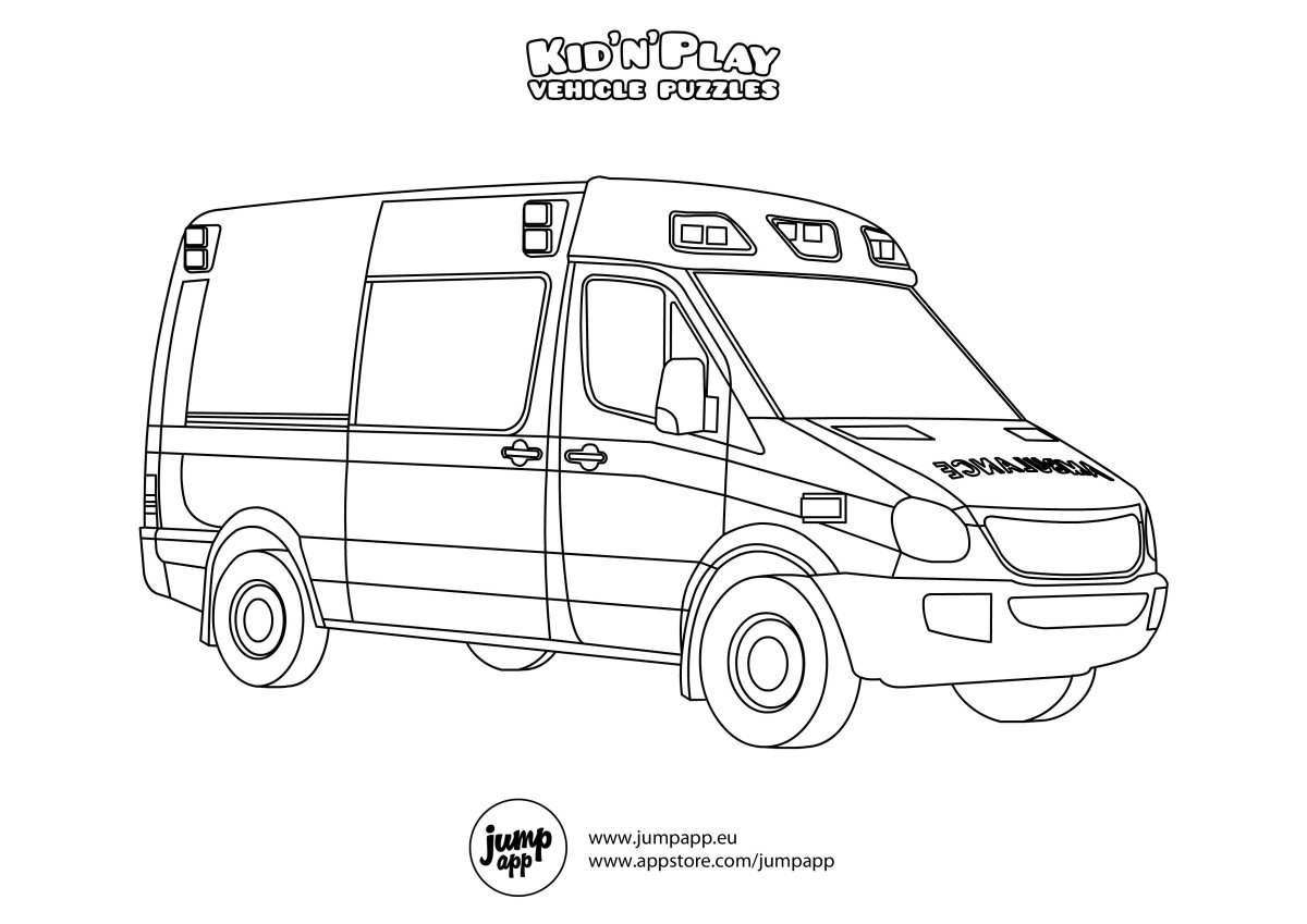 Раскраска Газель