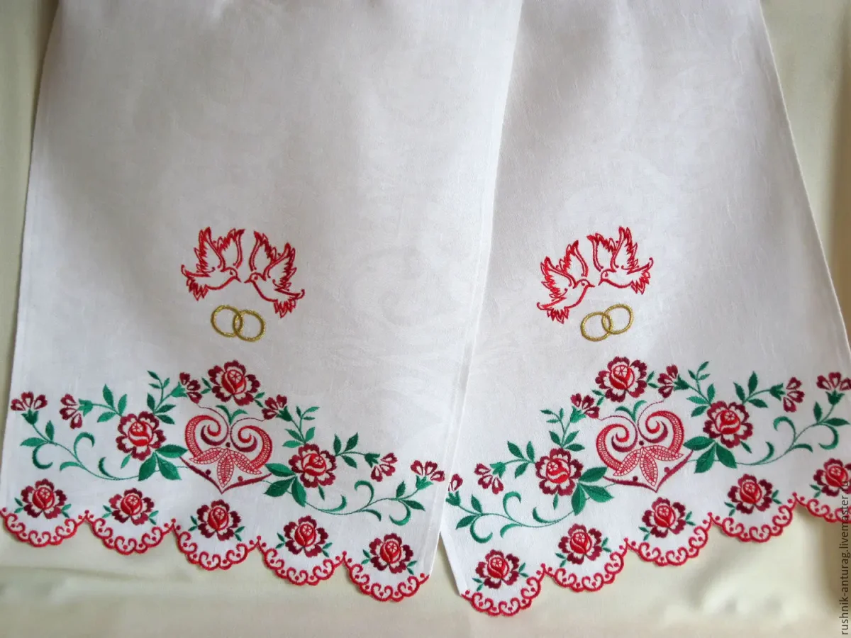 Русский рушник под каравай