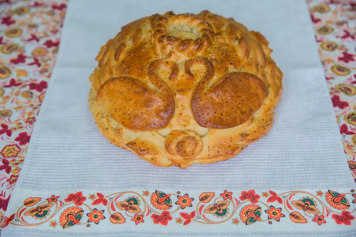 Рисование украшение каравая